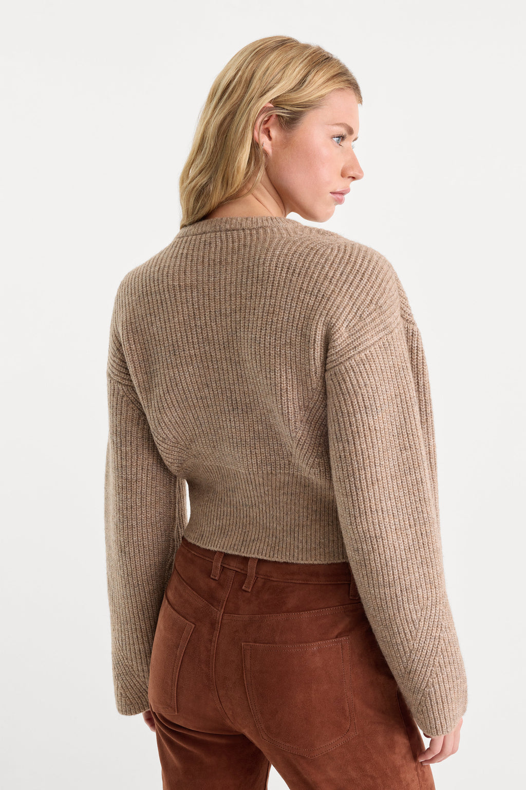 Luxury THE CHUNKY KNIT SWEATER DUSK