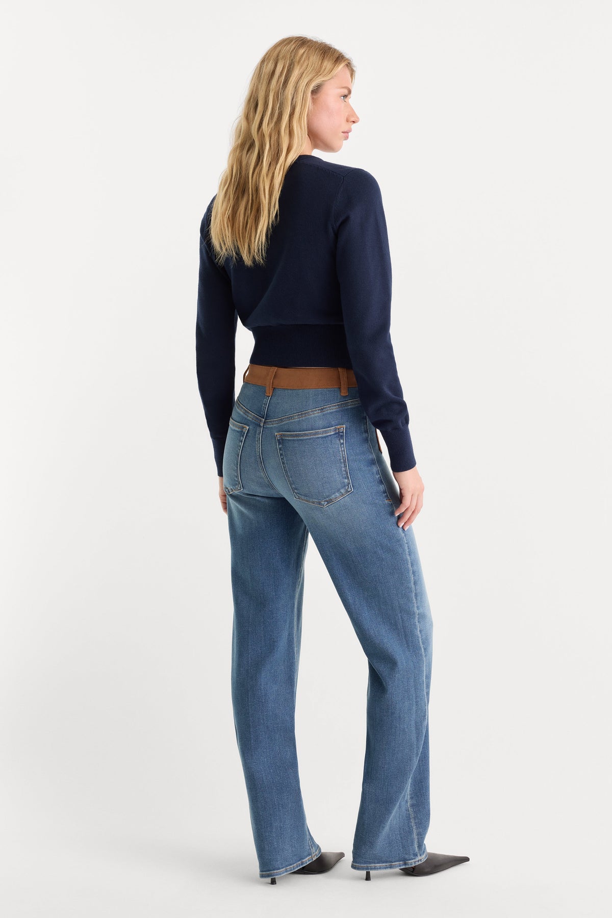 Luxury GOOD TRUE STRAIGHT JEANS CREST