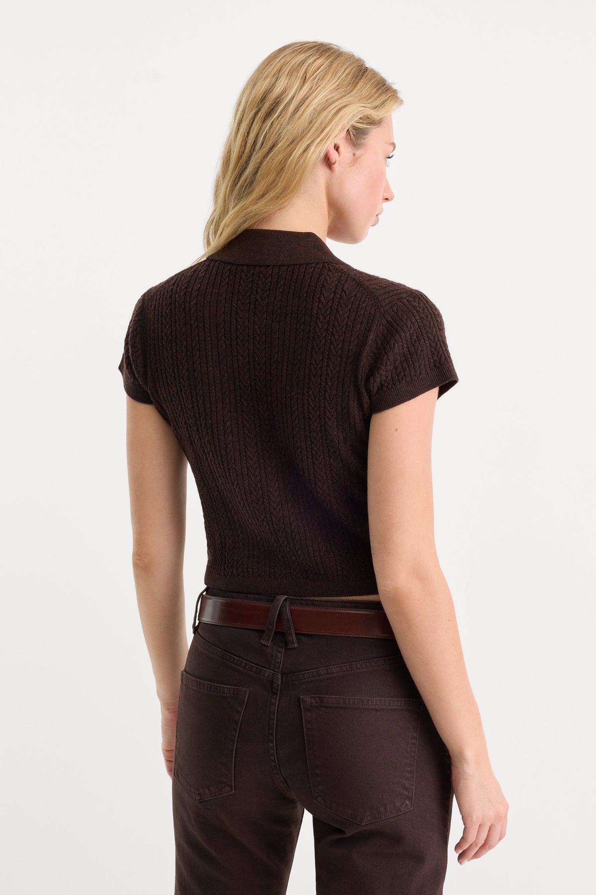 Luxury THE MICRO CABLE POLO ESPRESSO