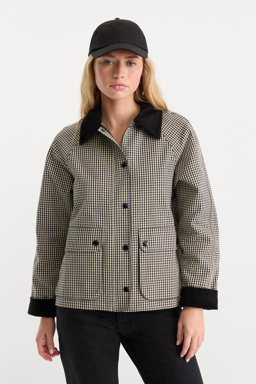 Luxury THE HERITAGE JACKET BLACK CHECK