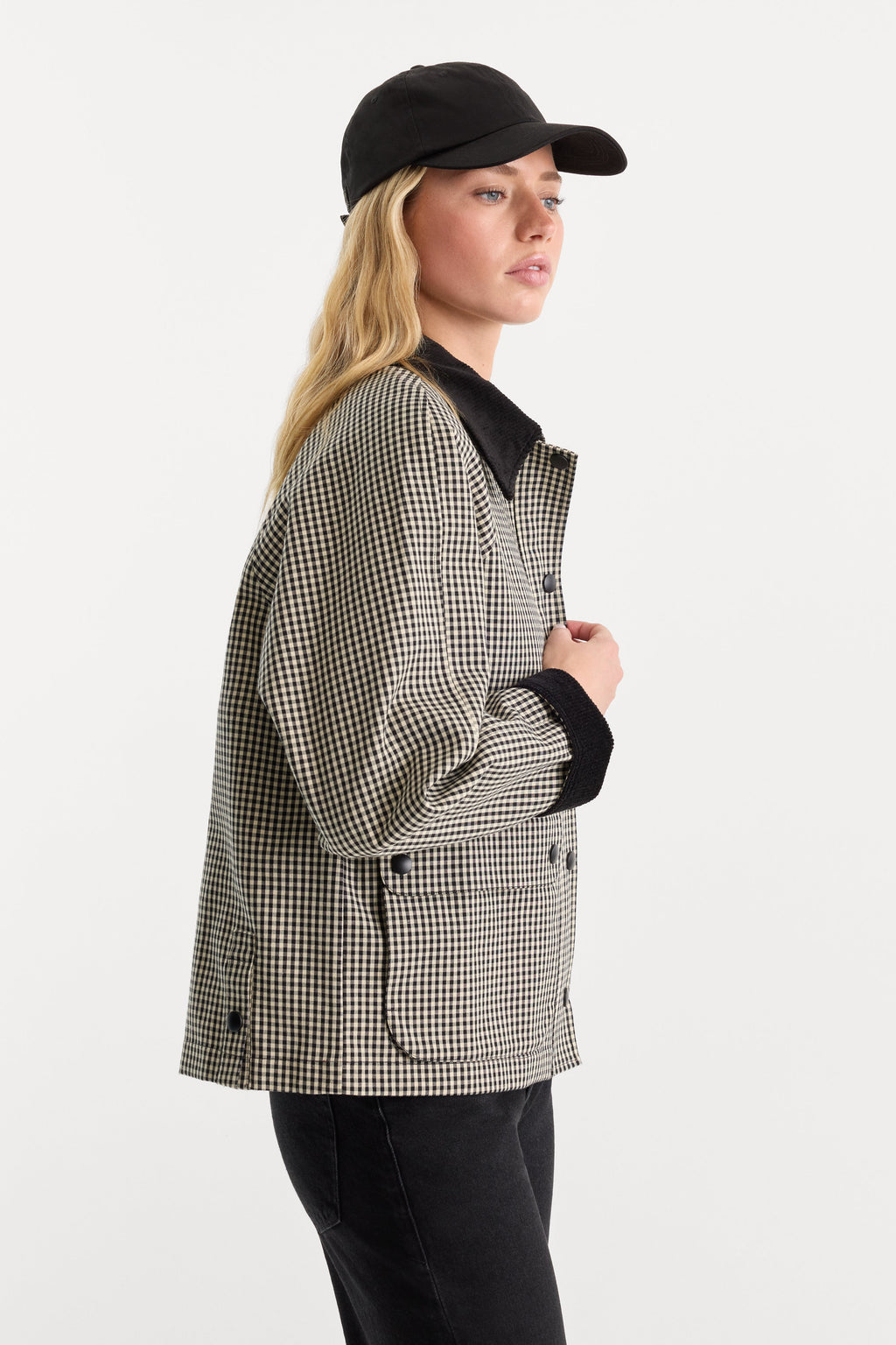 Luxury THE HERITAGE JACKET BLACK CHECK
