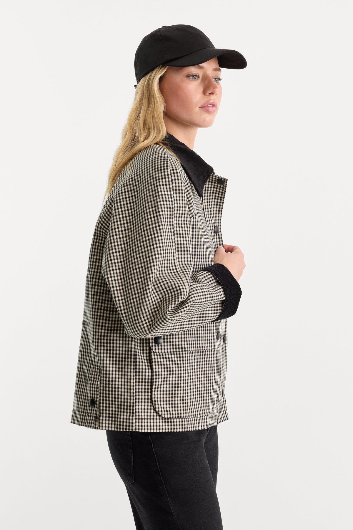 Luxury THE HERITAGE JACKET BLACK CHECK