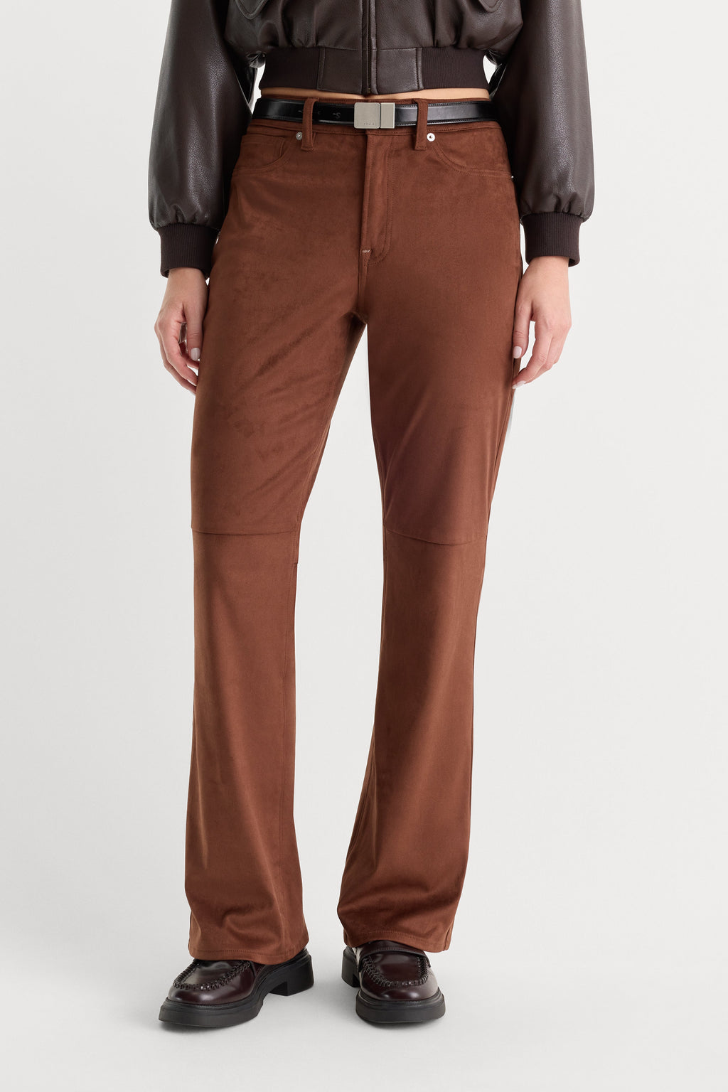 Luxury BETTER THAN SUEDE GOOD CLASSIC BOOTCUT PANT CAFE CLAY