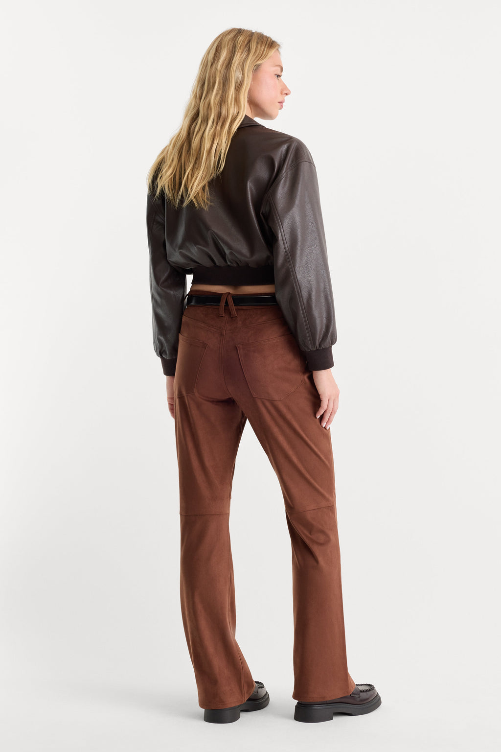 Luxury BETTER THAN SUEDE GOOD CLASSIC BOOTCUT PANT CAFE CLAY
