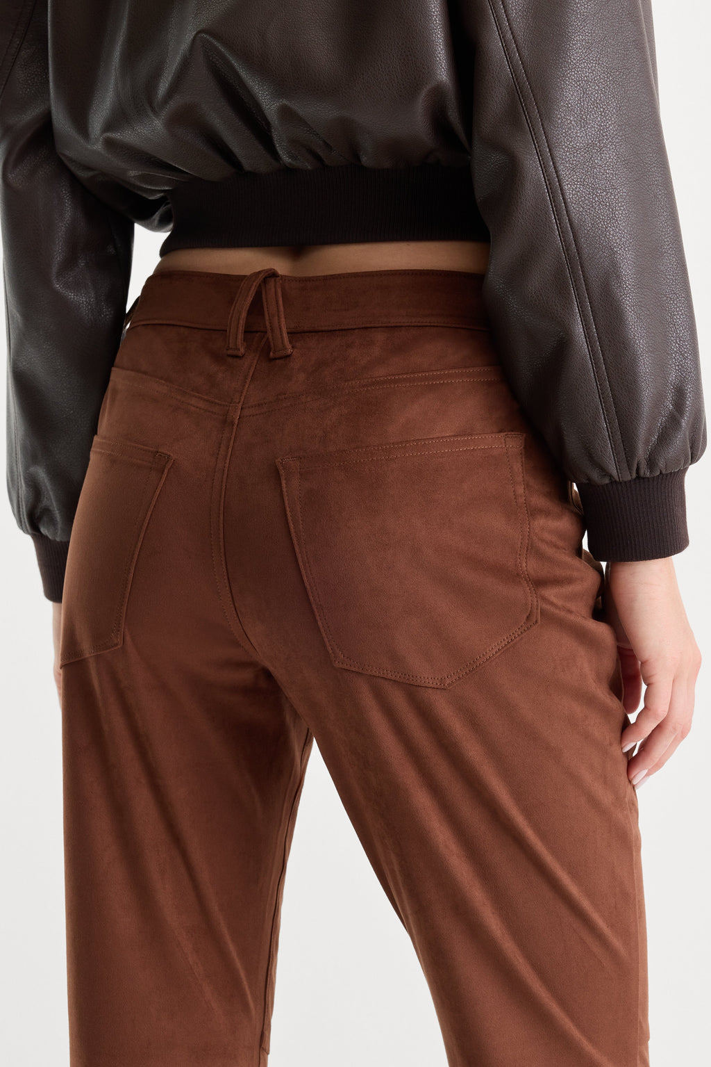Luxury BETTER THAN SUEDE GOOD CLASSIC BOOTCUT PANT CAFE CLAY