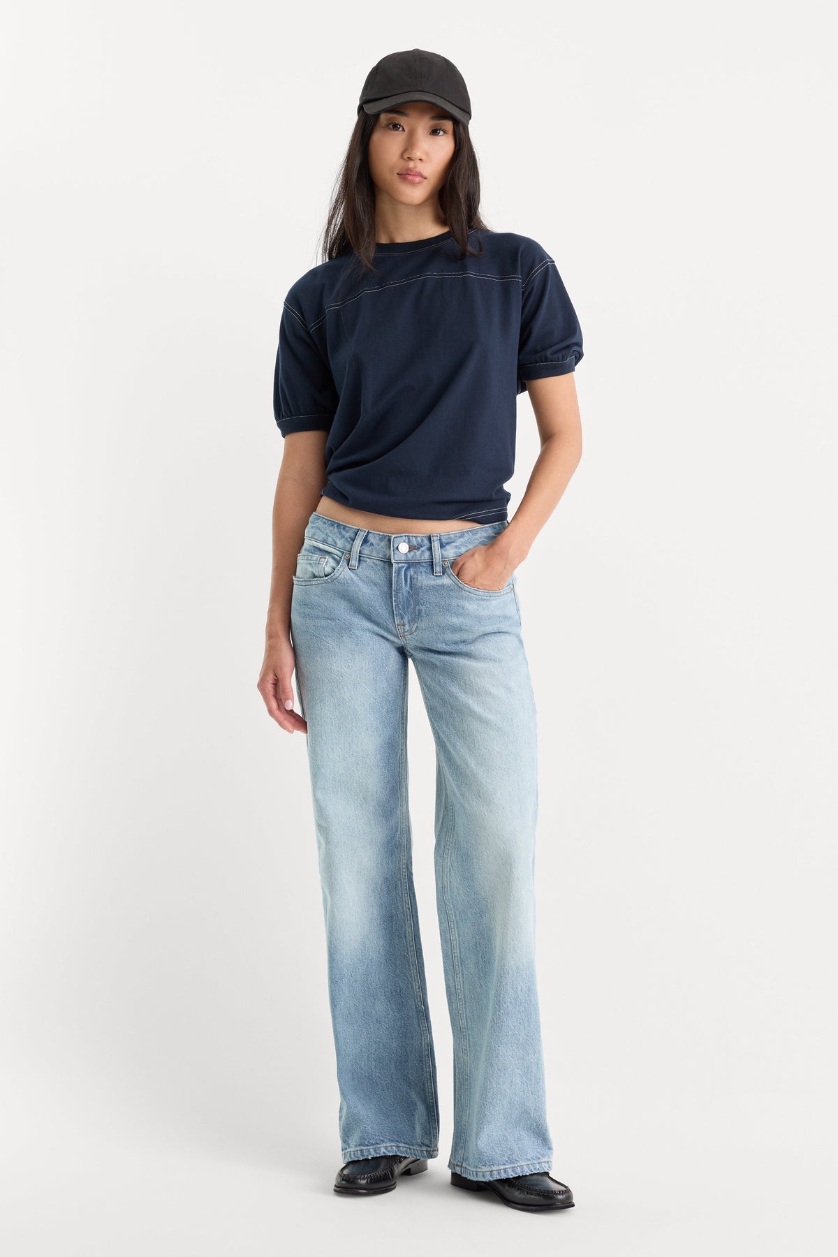 Luxury VINTAGE LOW LOOSE JEANS VALE