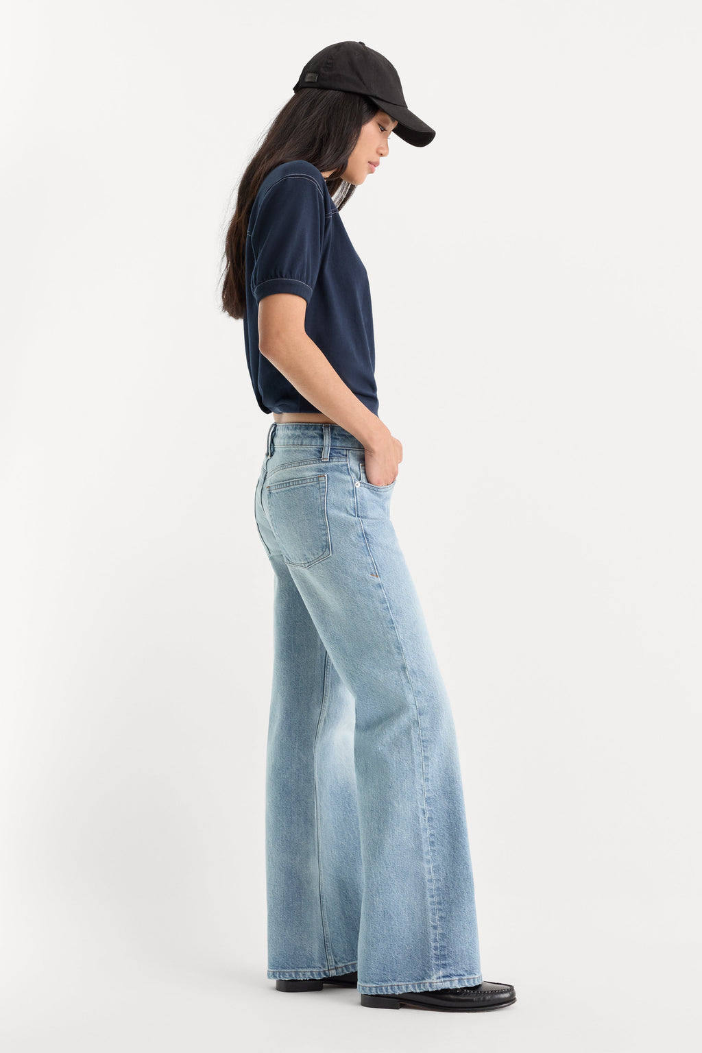 Luxury VINTAGE LOW LOOSE JEANS VALE
