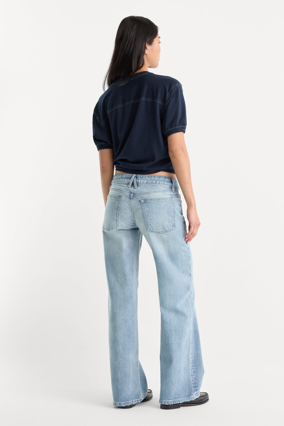 Luxury VINTAGE LOW LOOSE JEANS VALE