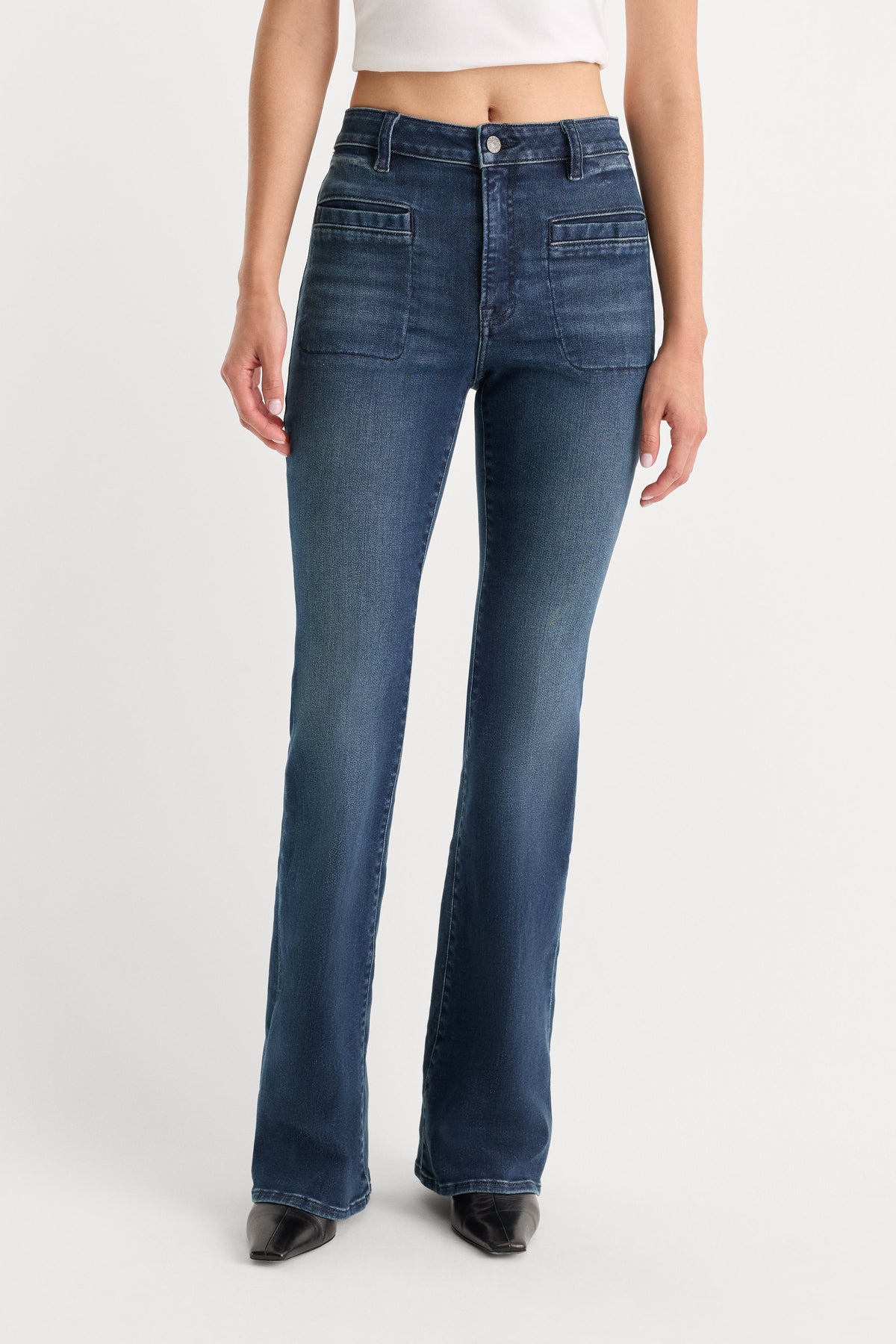 Luxury GOOD LEGS FLARE JEANS LYRICAL