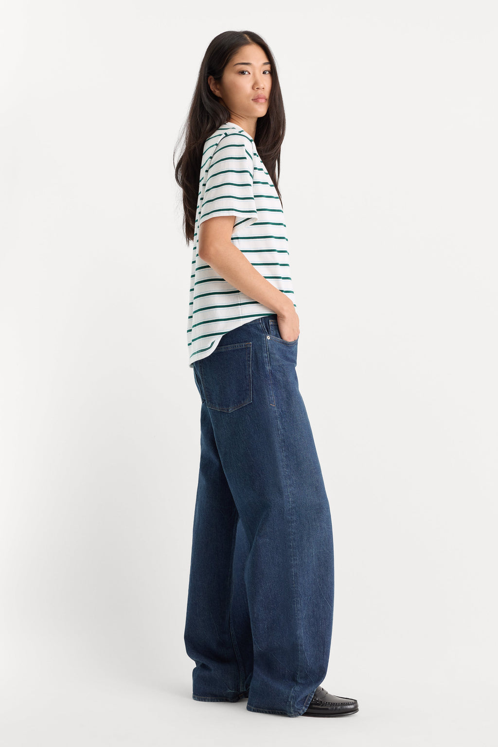 Luxury VINTAGE WIDE JEANS QUIRK