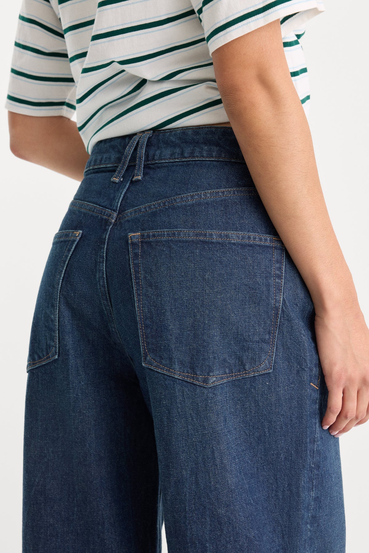 Luxury VINTAGE WIDE JEANS QUIRK