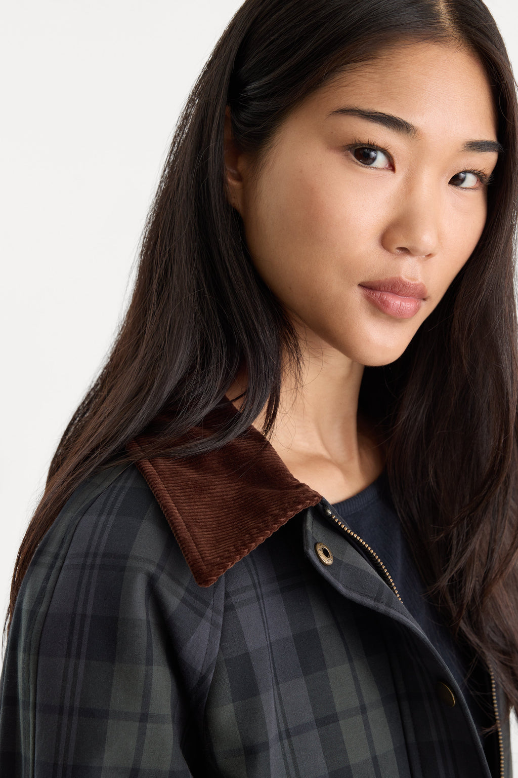 Luxury THE HERITAGE JACKET NAVY AND GREEN PLAID