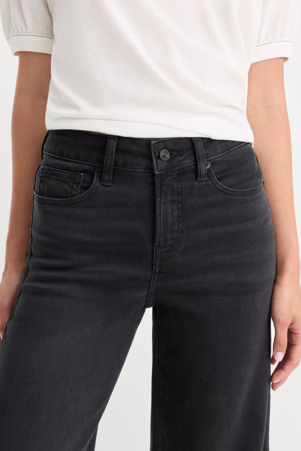 Luxury GOOD WAIST PALAZZO ANKLE JEANS TYRE