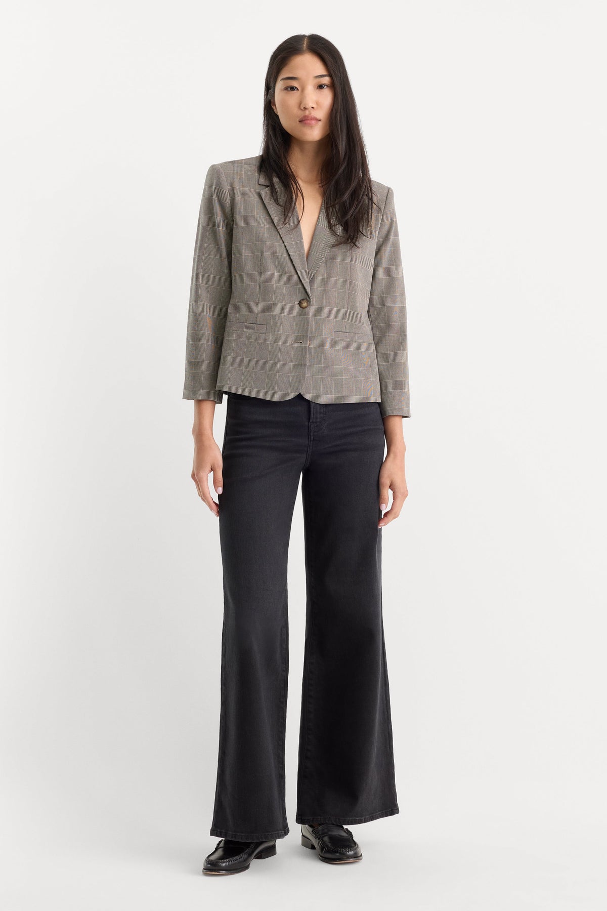 Luxury GOOD WAIST PALAZZO ANKLE JEANS TYRE