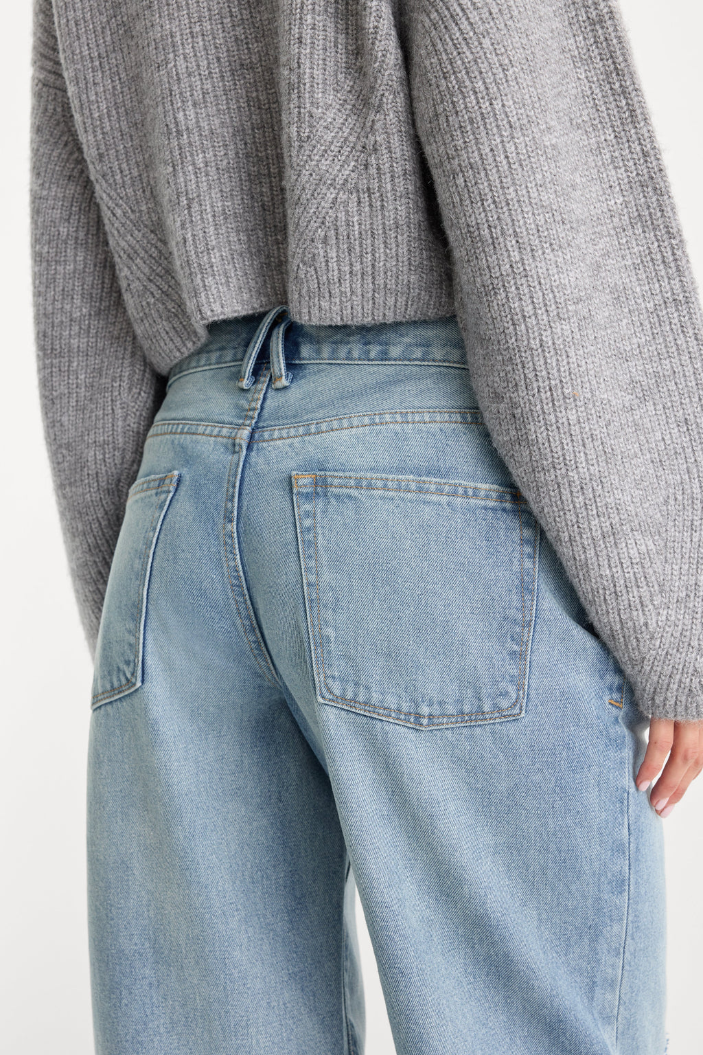 Luxury VINTAGE LOW SLUNG BAGGY JEANS TERRA