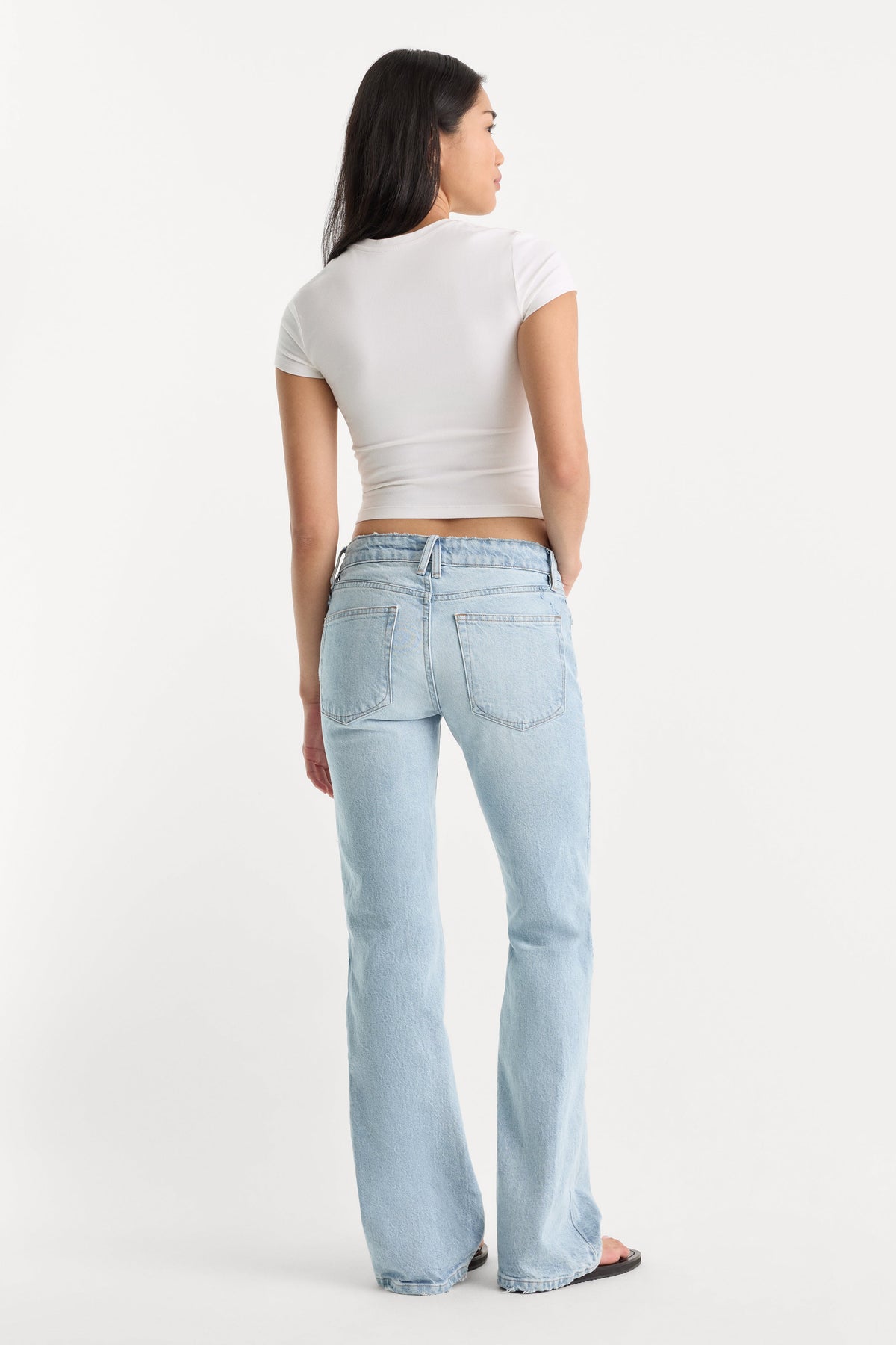 Luxury VINTAGE LOW RISE BOOTCUT JEANS INDIGO1220