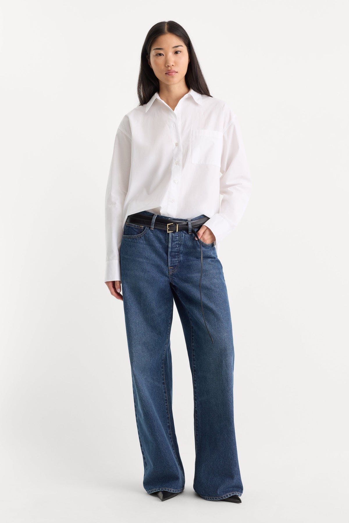 Luxury VINTAGE LOW SLUNG BAGGY JEANS TRACE