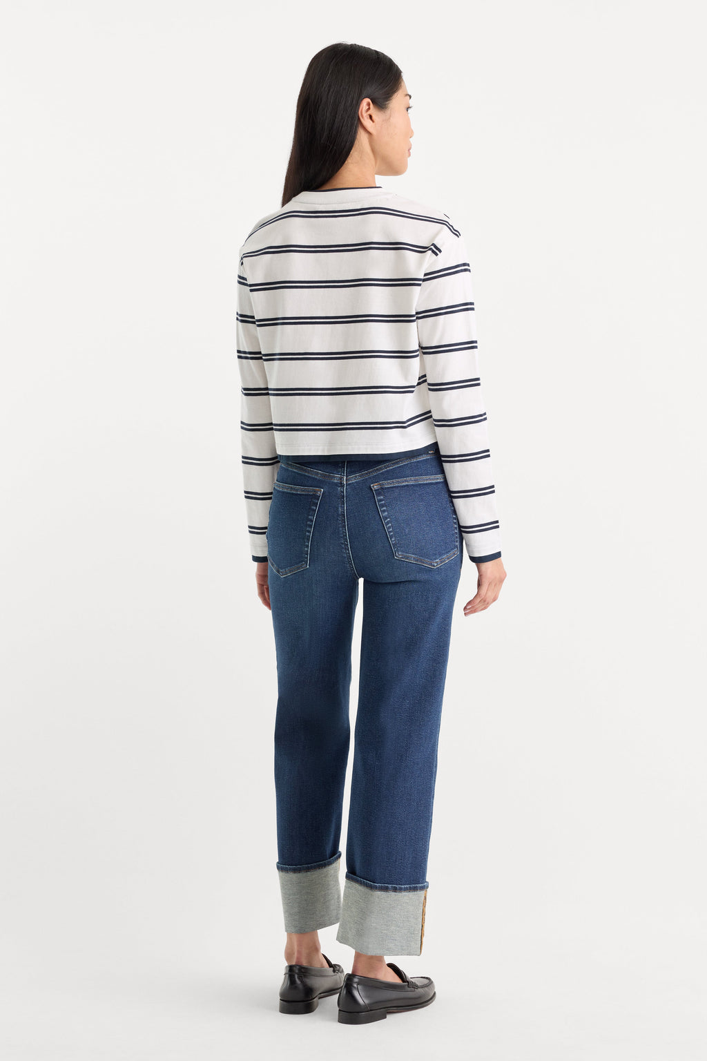 Luxury GOOD TRUE STRAIGHT JEANS INDIGO1230