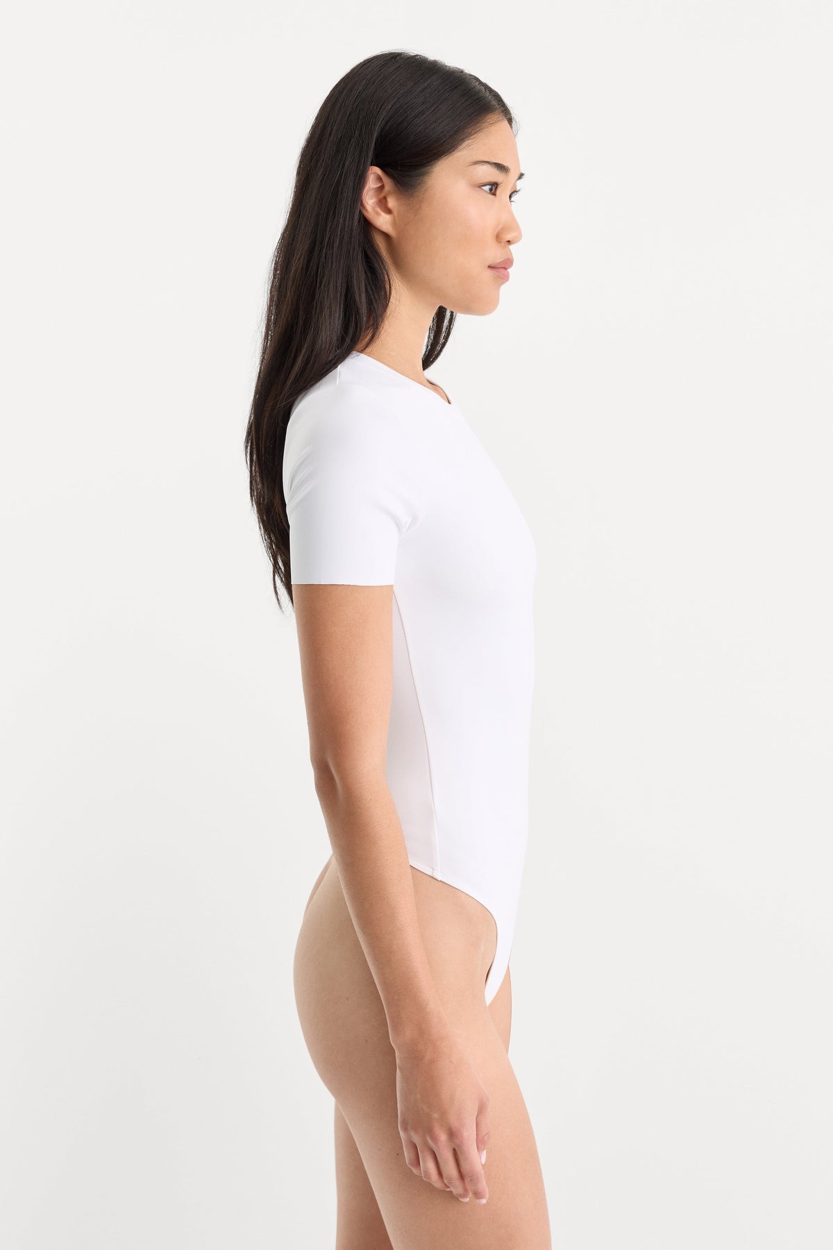 Luxury THE SCULPTING MODERN BODYSUIT WHITE