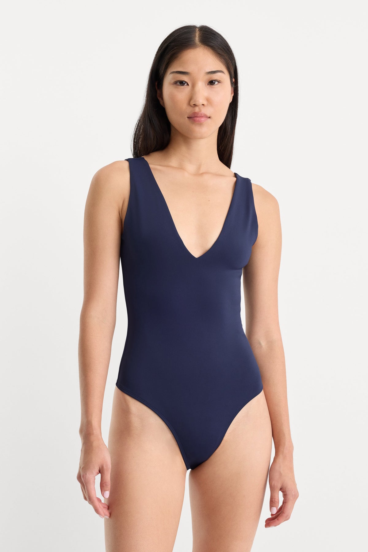 Luxury THE SCULPTING DEEP V BODYSUIT HORIZON INK
