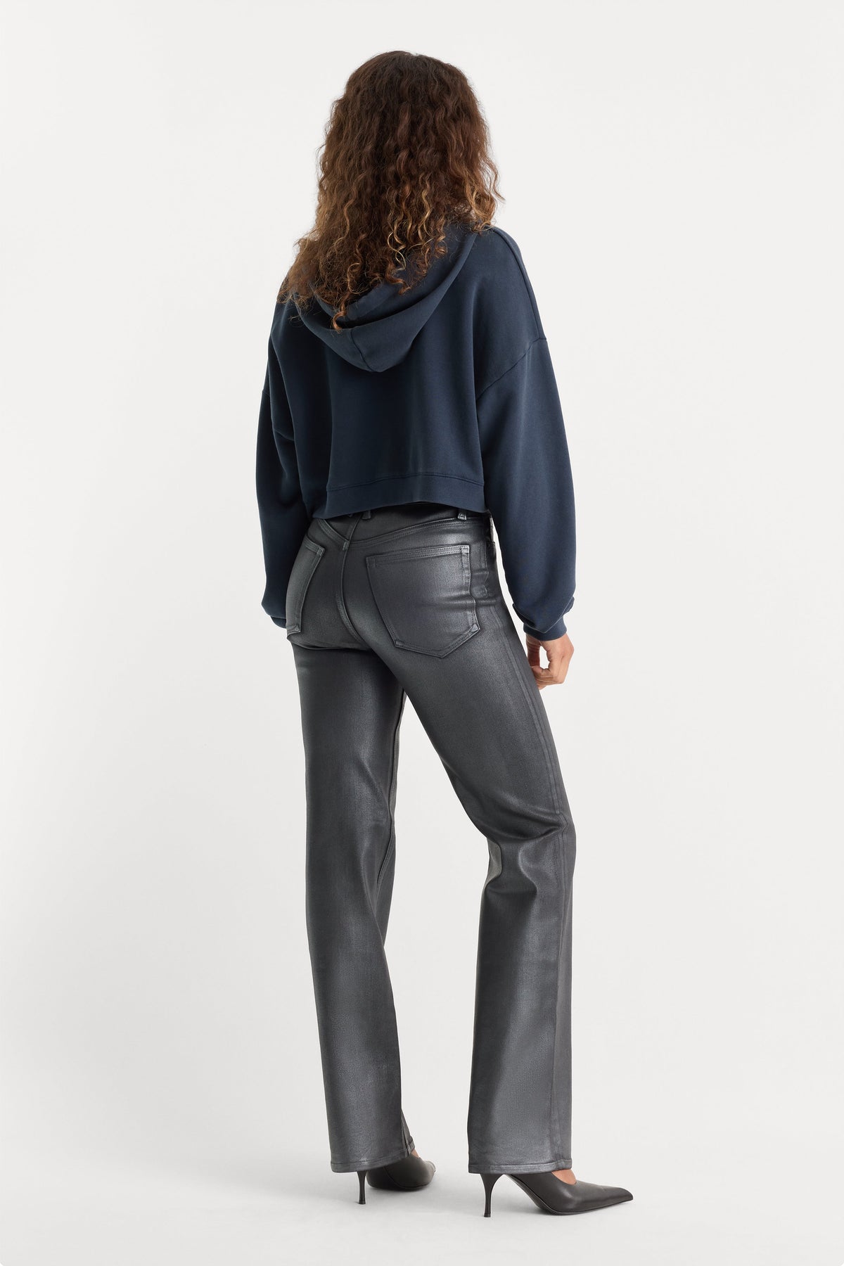 Luxury COATED GOOD TRUE STRAIGHT JEANS RUNE