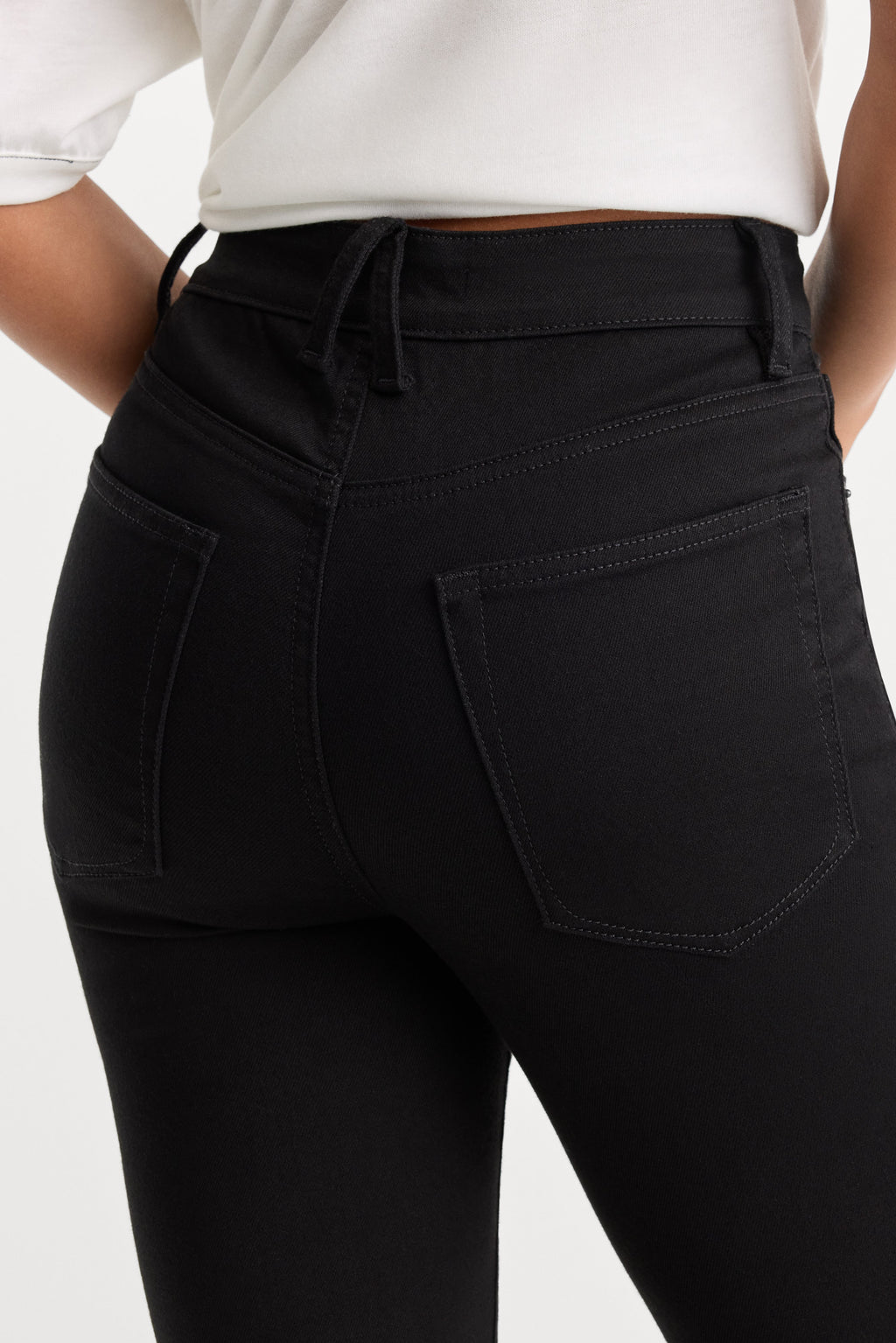 Luxury ALWAYS FITS GOOD CLASSIC BOOTCUT JEANS BLACK001