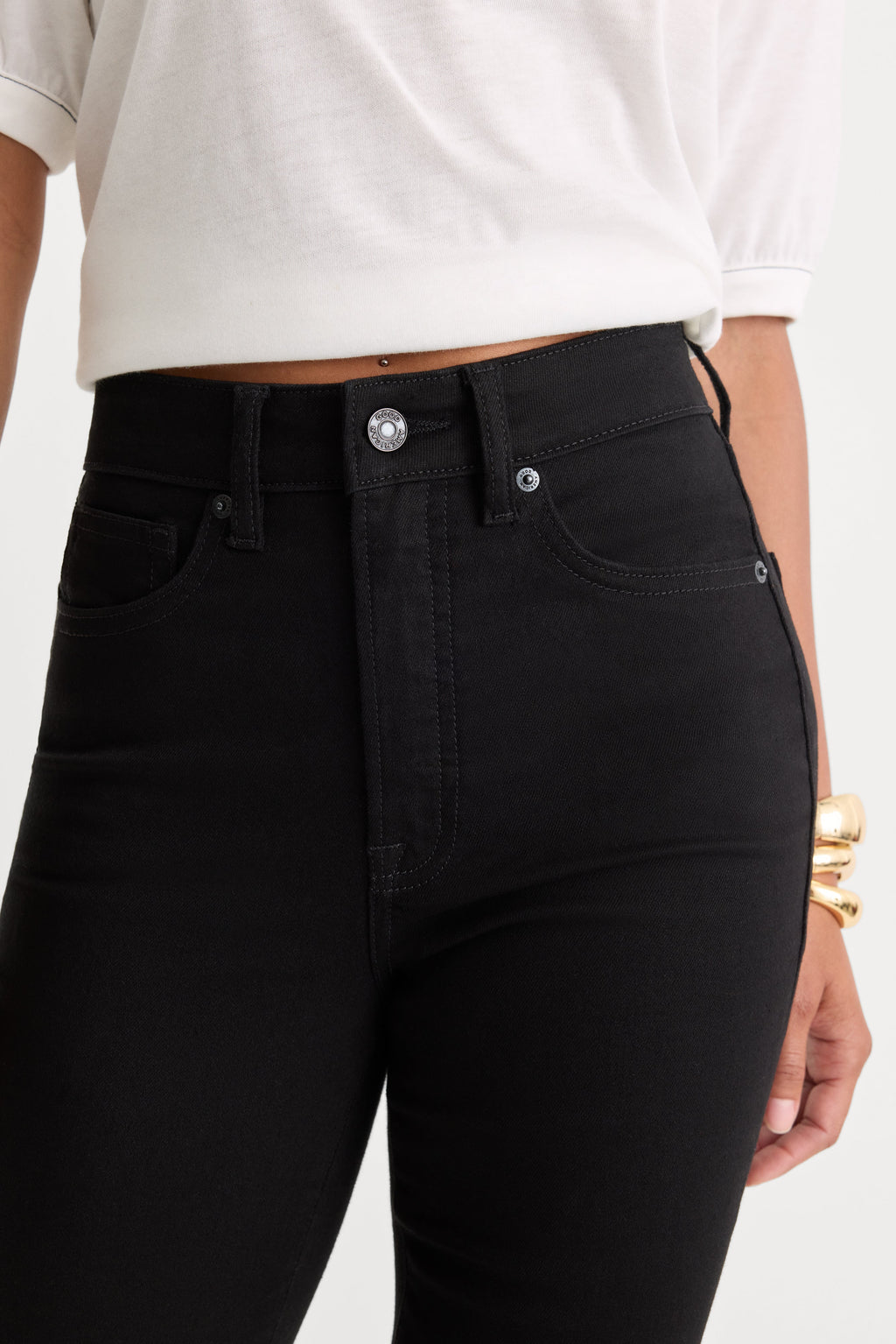 Luxury ALWAYS FITS GOOD CLASSIC BOOTCUT JEANS BLACK001