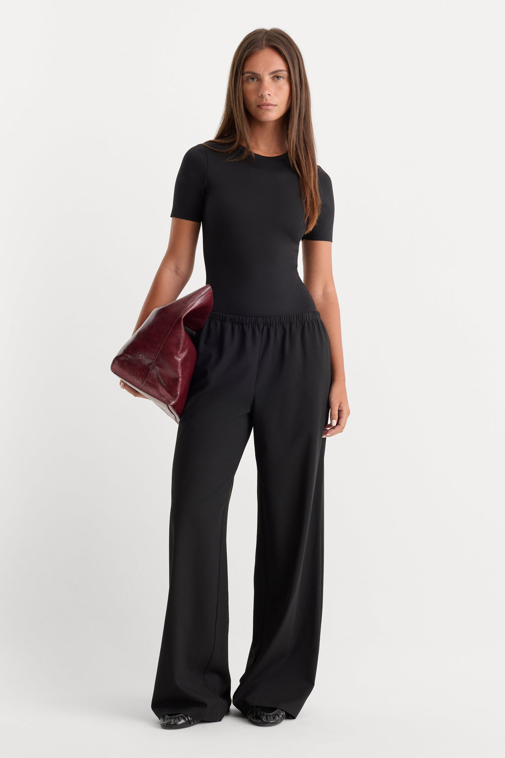Luxury THE SCULPTING MODERN BODYSUIT BLACK