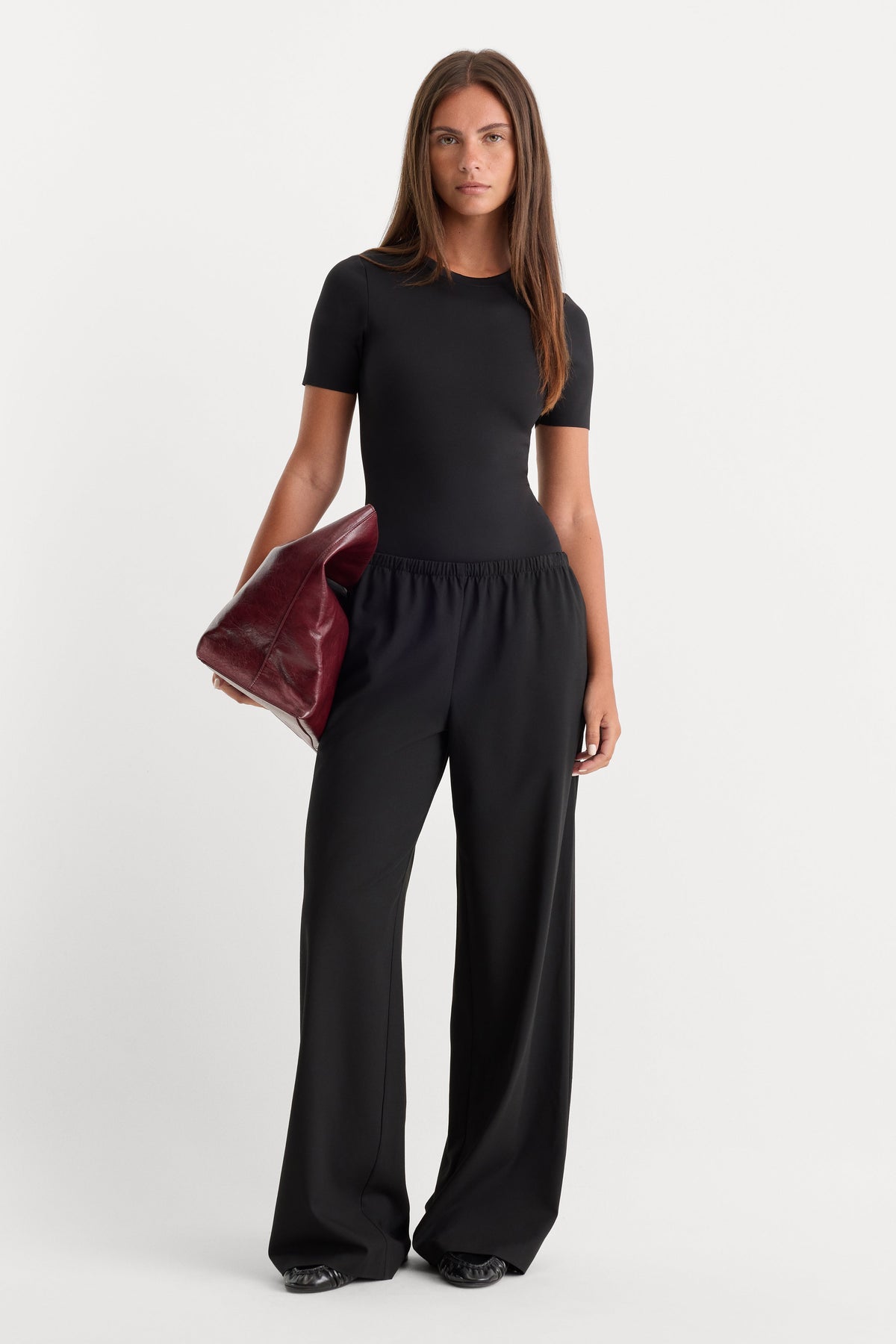 Luxury THE SCULPTING MODERN BODYSUIT BLACK