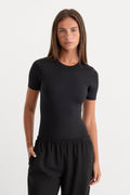 Luxury THE SCULPTING MODERN BODYSUIT BLACK