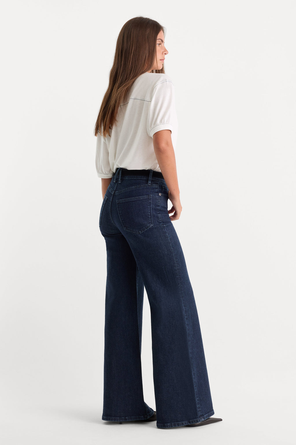 Luxury GOOD PETITE PALAZZO JEANS INDIGO1153