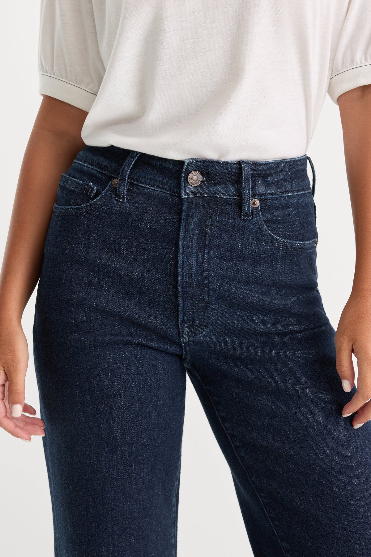 Luxury GOOD PETITE PALAZZO JEANS INDIGO1153