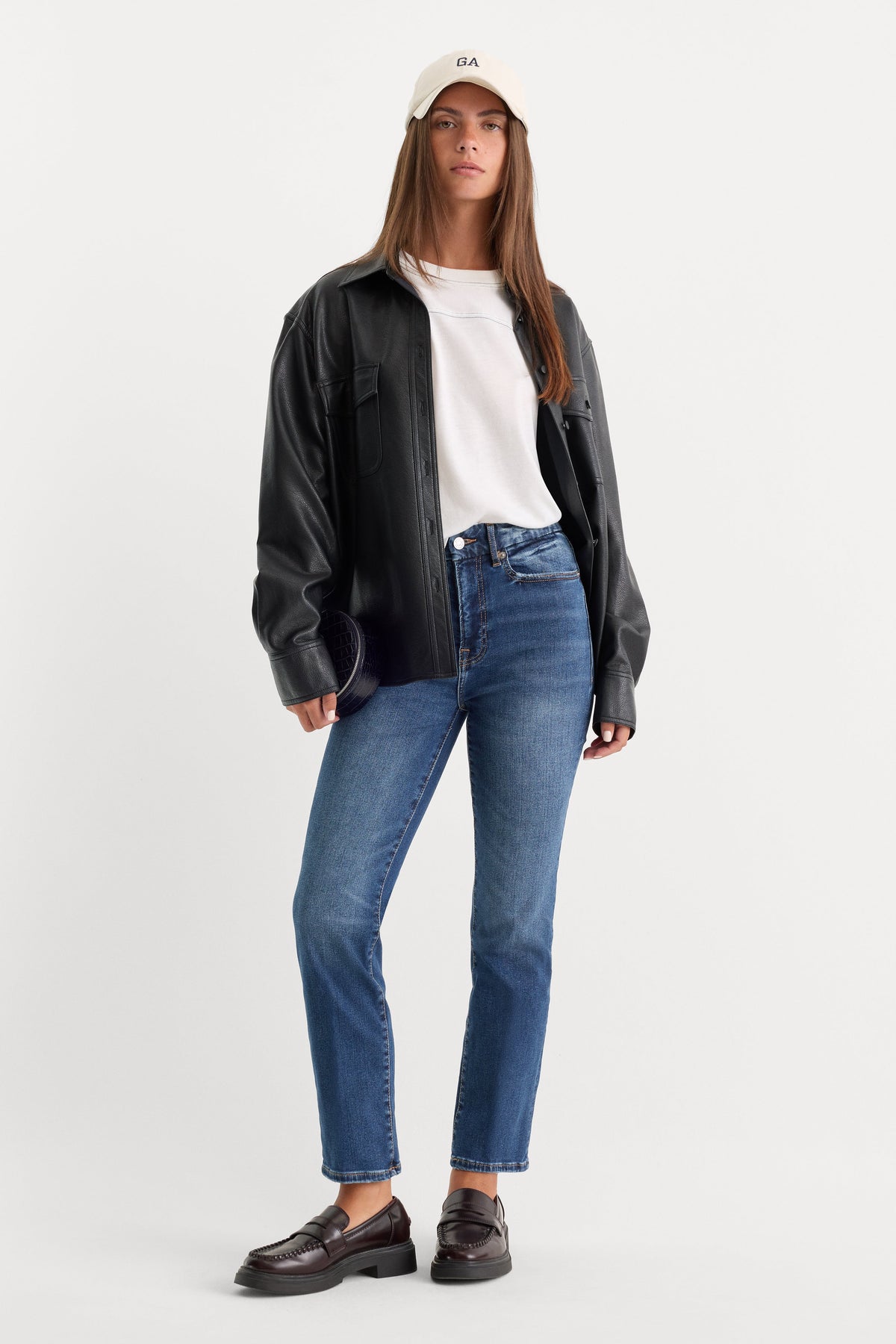 Luxury ALWAYS FITS GOOD LEGS STRAIGHT JEANS LONG INDIGO571