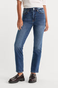 Luxury ALWAYS FITS GOOD PETITE STRAIGHT JEANS INDIGO571