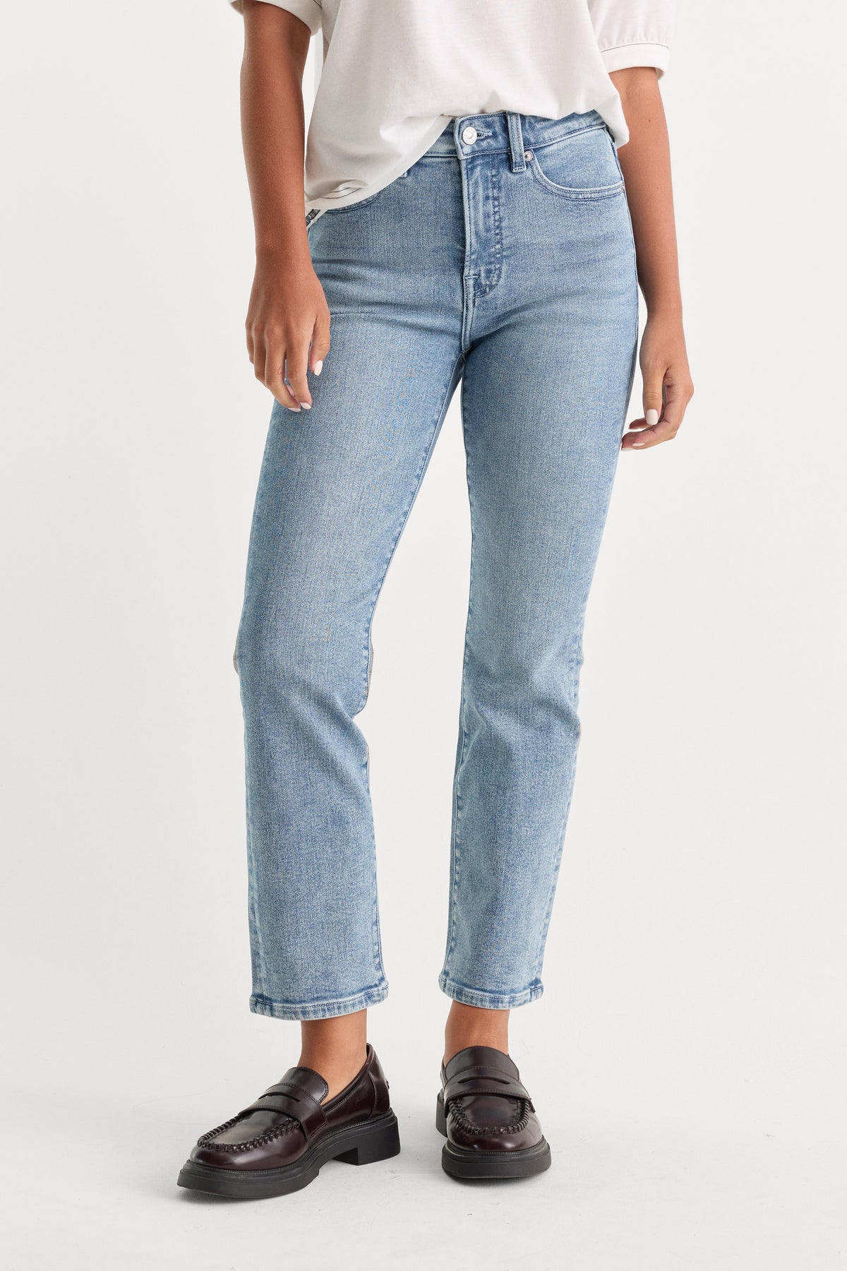 Luxury GOOD LEGS STRAIGHT JEANS INDIGO1154
