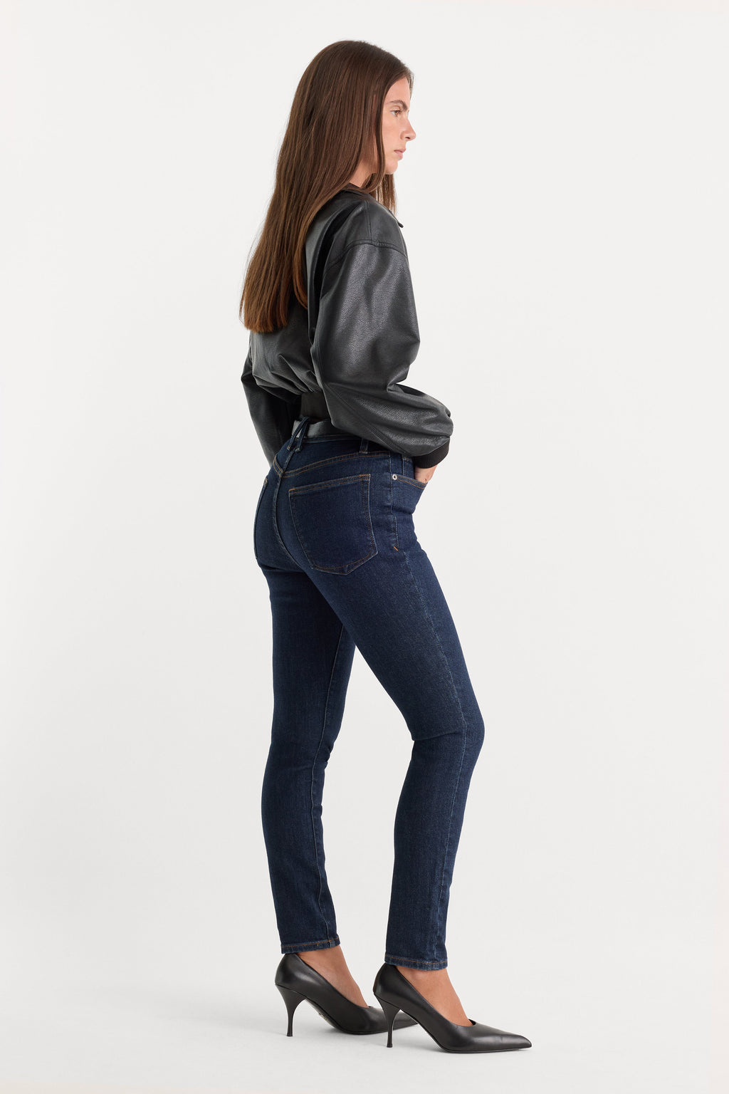 Luxury GOOD LEGS SKINNY JEANS INDIGO1153