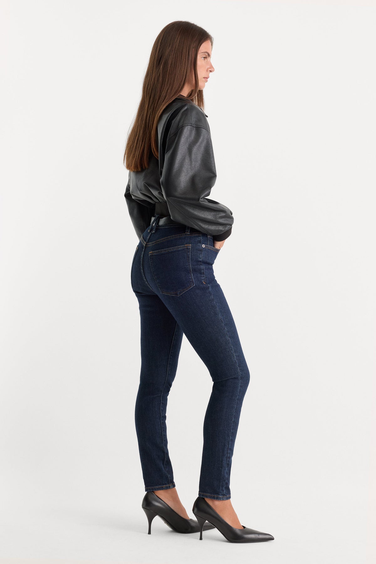Luxury GOOD LEGS SKINNY JEANS INDIGO1153