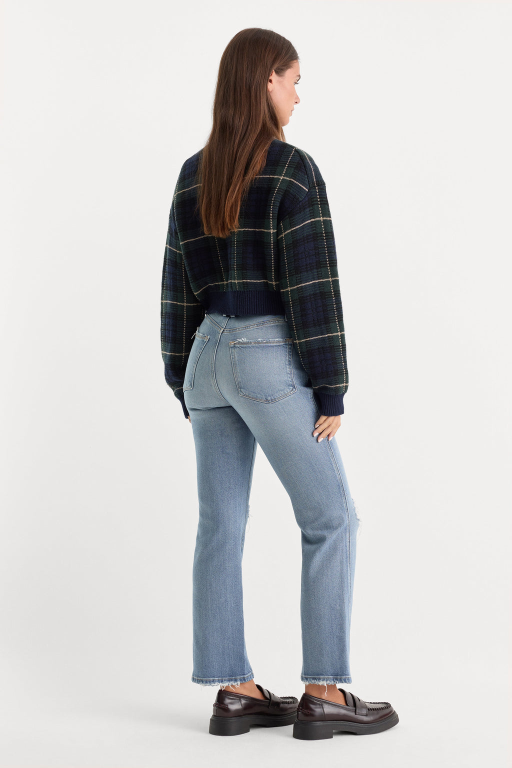 Luxury SOFT TECH GOOD CURVE STRAIGHT JEANS INDIGO1072