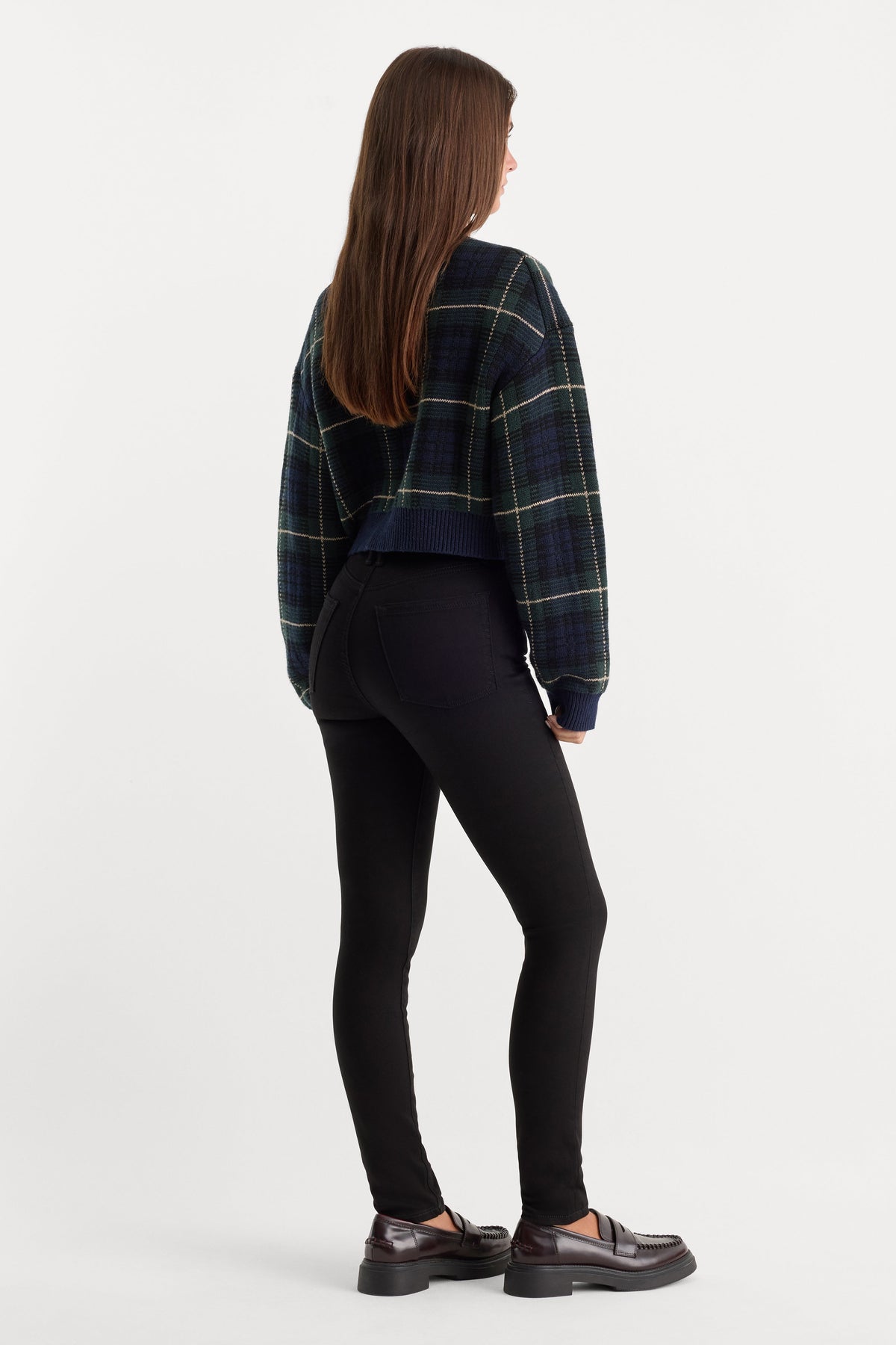 Luxury NEVER FADE GOOD LEGS SKINNY JEANS BLACK
