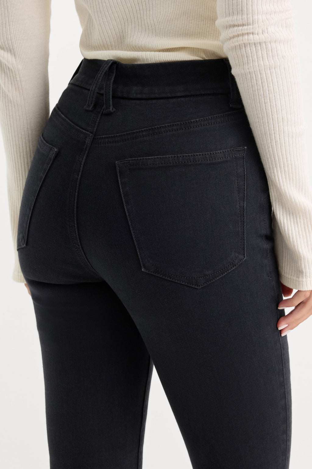 Luxury ALWAYS FITS GOOD LEGS SKINNY JEANS BLACK165