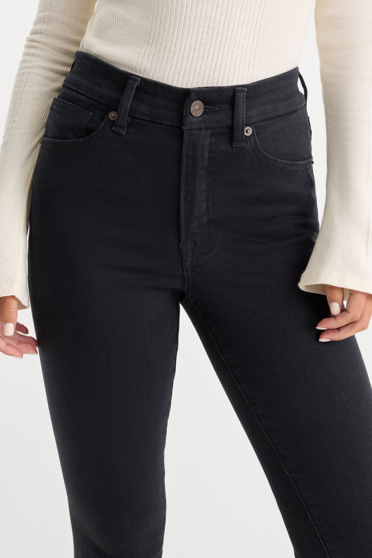 Luxury ALWAYS FITS GOOD LEGS SKINNY JEANS BLACK165