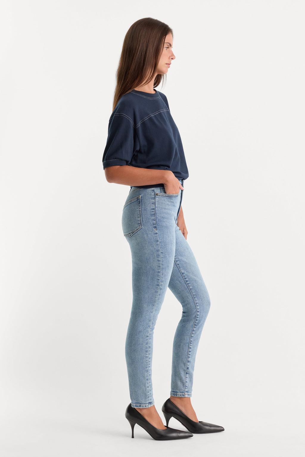 Luxury GOOD LEGS SKINNY JEANS INDIGO1154