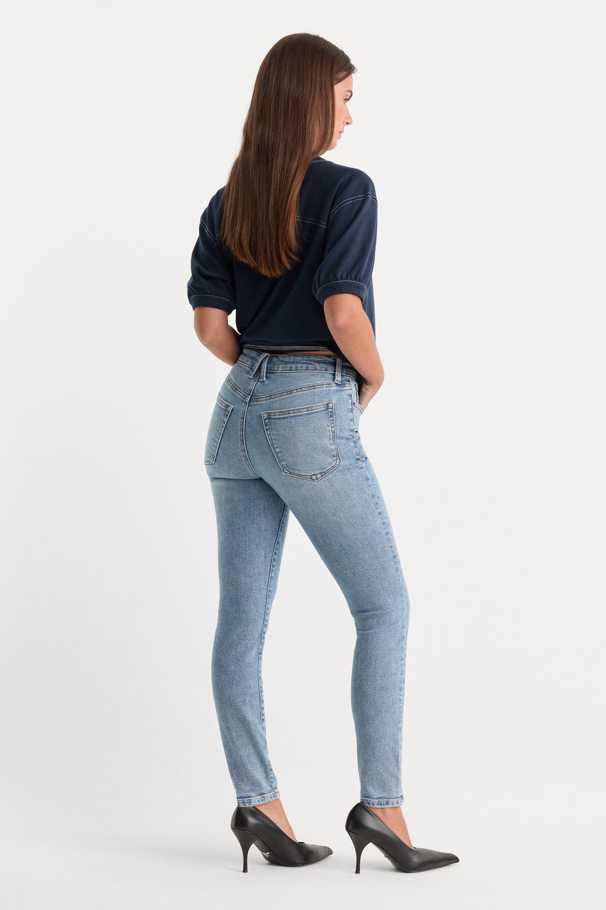Luxury GOOD LEGS SKINNY JEANS INDIGO1154