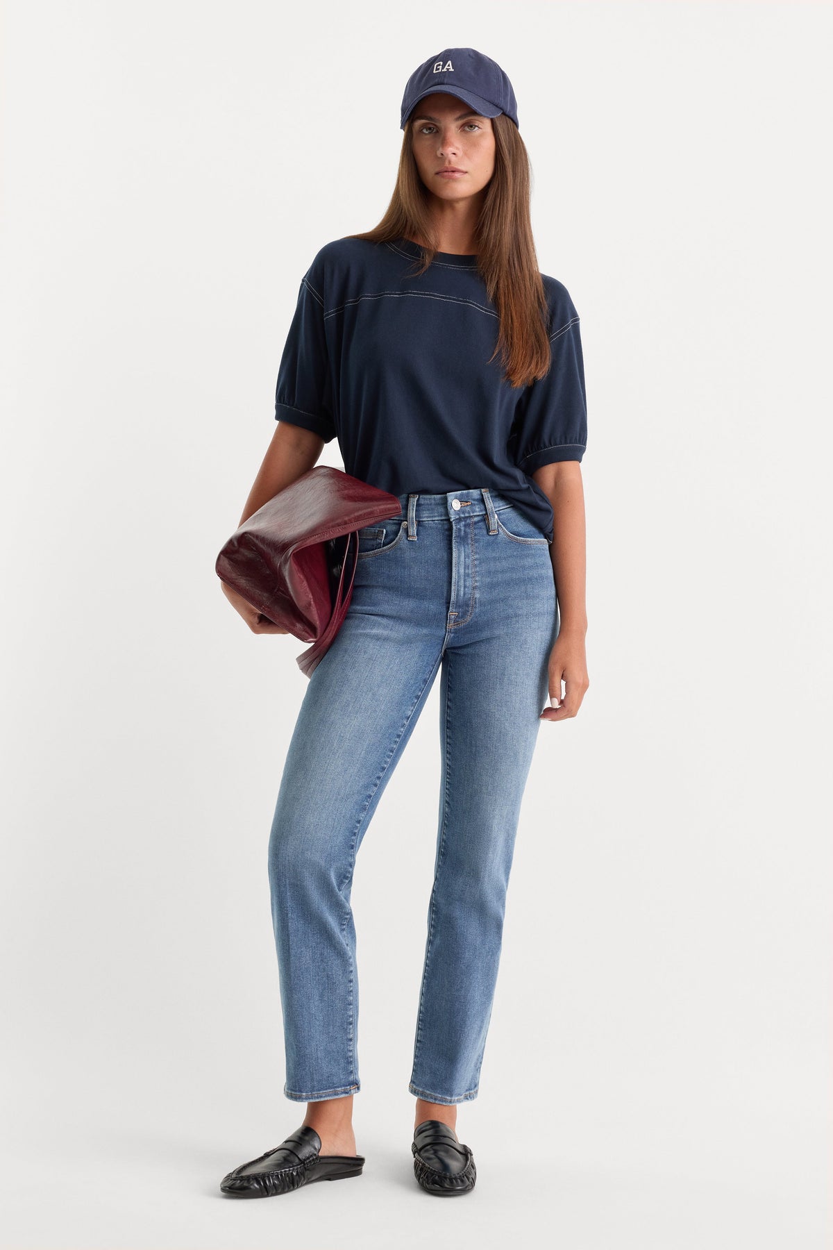 Luxury ALWAYS FITS GOOD LEGS STRAIGHT JEANS INDIGO316