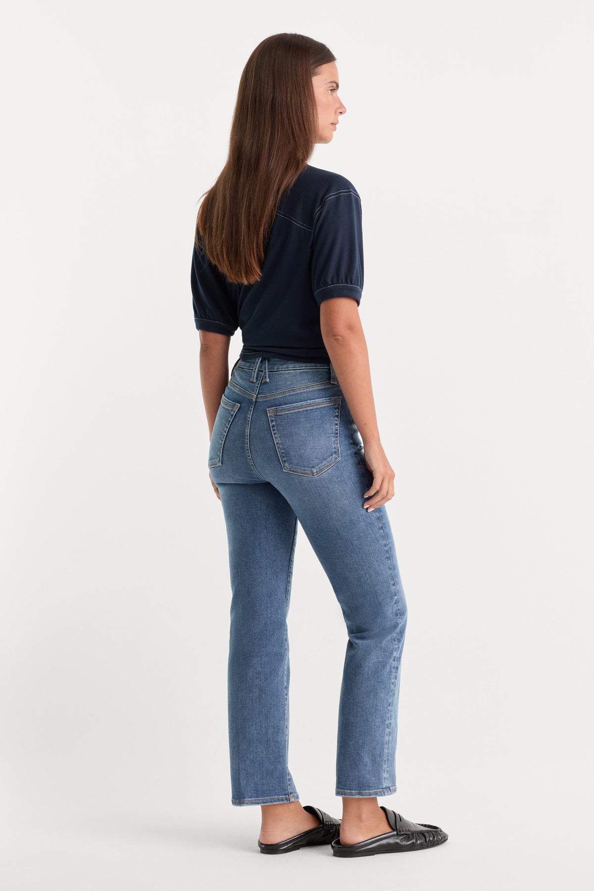 Luxury ALWAYS FITS GOOD PETITE STRAIGHT JEANS INDIGO316