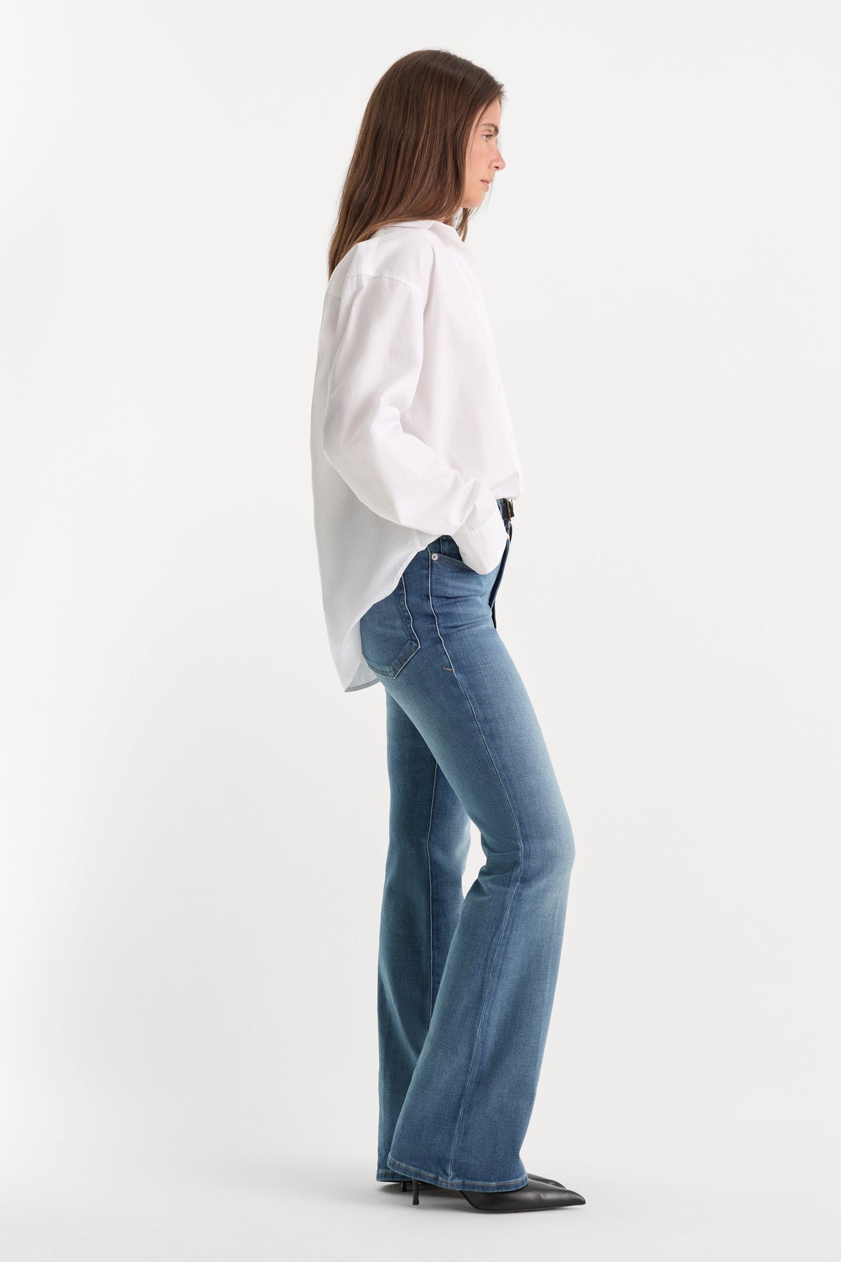 Luxury SOFT TECH GOOD CLASSIC BOOTCUT JEANSINDIGO863