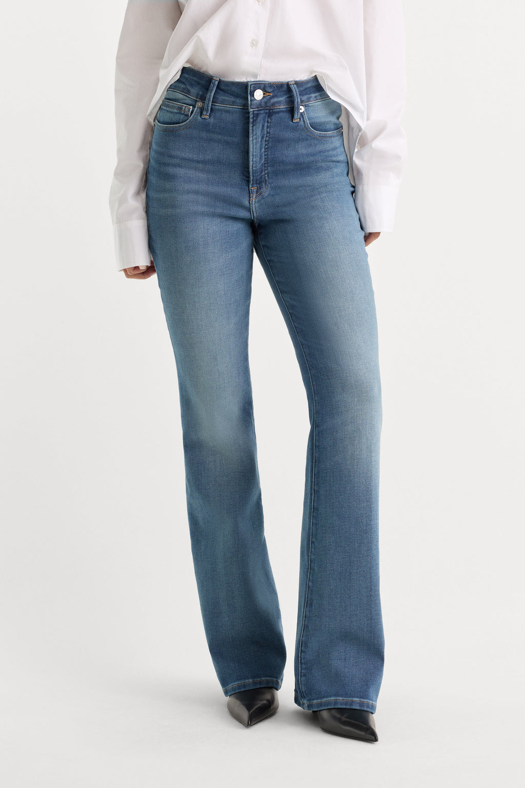 Luxury SOFT TECH GOOD CLASSIC BOOTCUT JEANSINDIGO863