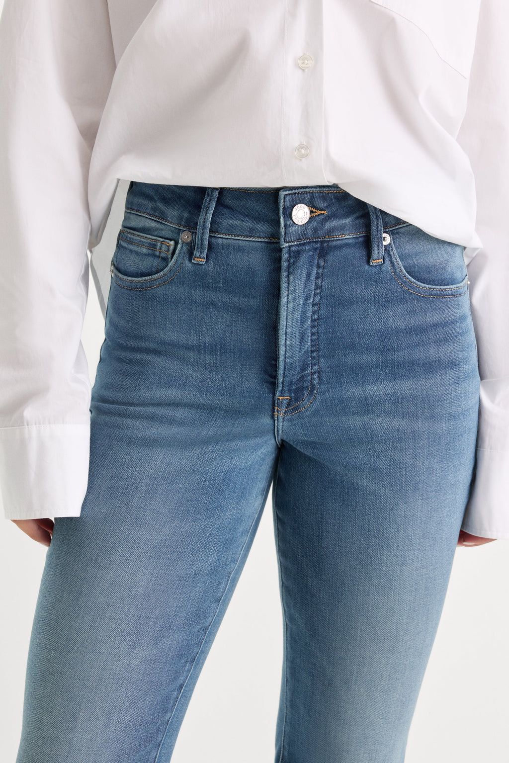 Luxury SOFT TECH GOOD CLASSIC BOOTCUT JEANSINDIGO863