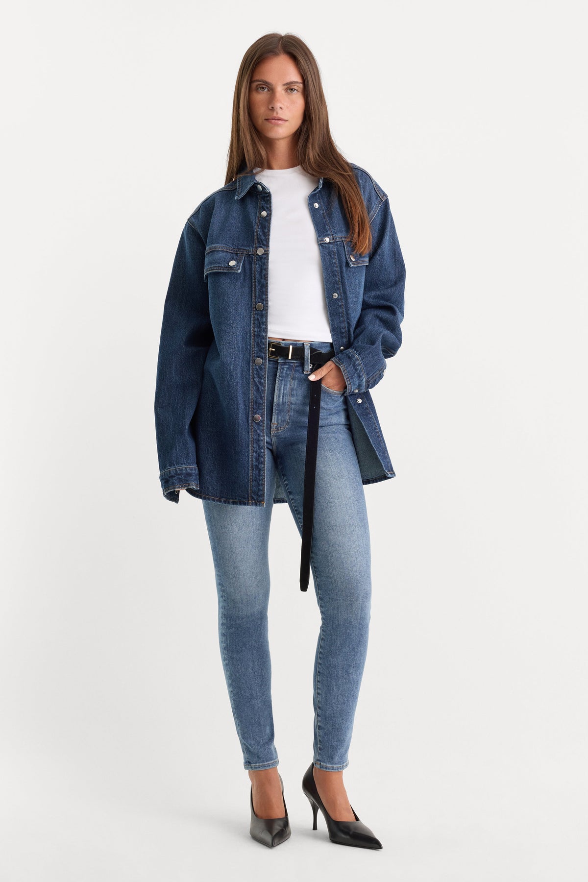 Luxury ALWAYS FITS GOOD LEGS SKINNY JEANS INDIGO316