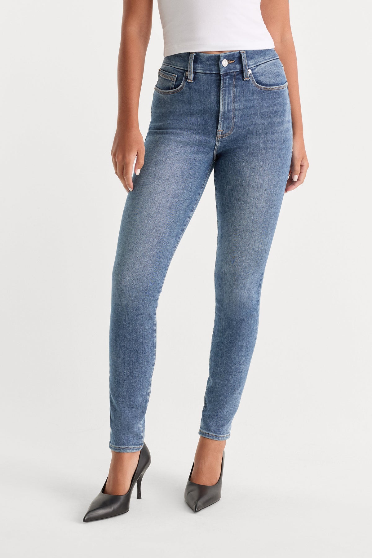 Luxury ALWAYS FITS GOOD LEGS SKINNY JEANS INDIGO316